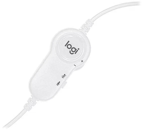 Наушники с микрофоном Logitech H150 синий/белый 1.8м накладные оголовье (981-000454)