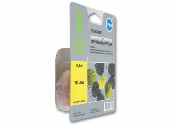 Картридж струйный Cactus CS-CB325N(CS-CB325) №178XL желтый (14.6мл) для HP PS B8553/C5383/C6383/D5463 с чипом