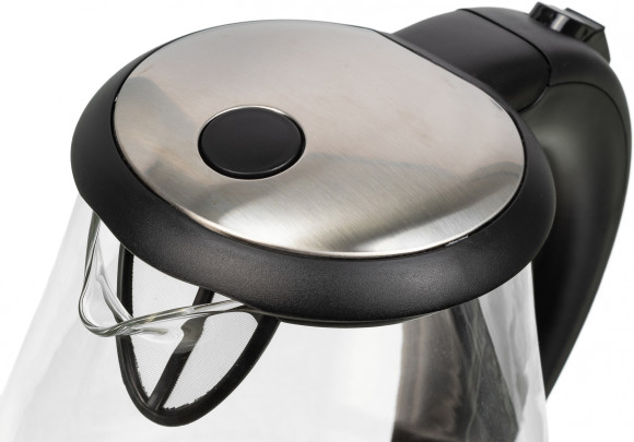 Чайник электрический Hyundai HYK-G2030 1.7л. 2200Вт черный корпус: стекло/пластик Чайник электрический Hyundai HYK-G2030 1.7л. 2200Вт черный корпус: стекло/пластик