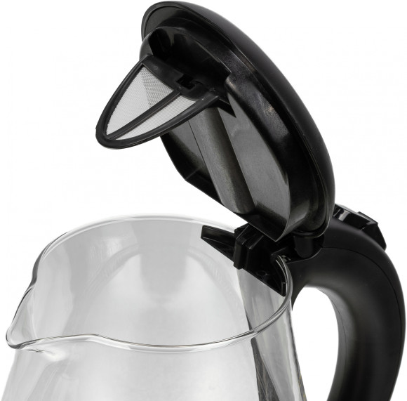 Чайник электрический Hyundai HYK-G2030 1.7л. 2200Вт черный корпус: стекло/пластик Чайник электрический Hyundai HYK-G2030 1.7л. 2200Вт черный корпус: стекло/пластик