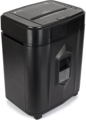 Шредер Heleos АП23-4 белый с автоподачей (секр.P-4) фрагменты 145лист. 23лтр. скрепки скобы пл.карты Шредер Heleos АП23-4 белый с автоподачей (секр.P-4) фрагменты 145лист. 23лтр. скрепки скобы пл.карты