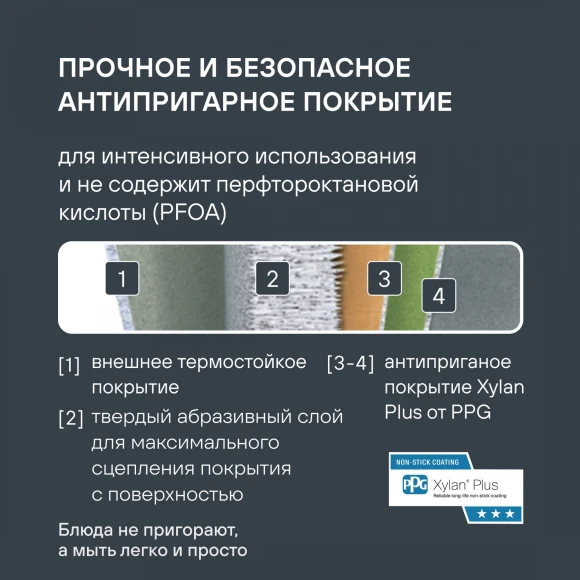 Сковорода блинная Rondell Pancake frypan RDA-020 круглая 22см покрытие: Xylan Plus ручка несъемная (без крышки) черный Сковорода блинная Rondell Pancake frypan RDA-020 круглая 22см покрытие: Xylan Plus ручка несъемная (без крышки) черный
