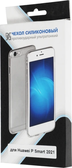 Чехол (клип-кейс) DF для Huawei P Smart (2021) hwCase-98 прозрачный (DF HWCASE-98)