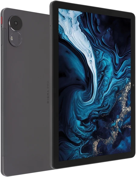 Планшет Digma Pro Infinity G85 (2.0) 8C RAM6Gb ROM128Gb 10.1" In-Cell 1920x1200 4G Android 14 темно-серый 13Mpix 5Mpix BT WiFi microSD 256Gb 7000mAh 200hrs