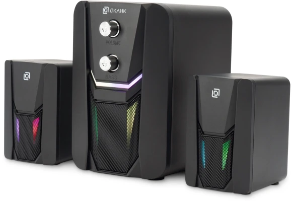 Колонки Оклик OK-423 2.1 черный 11Вт Колонки Оклик OK-423 2.1 черный 11Вт