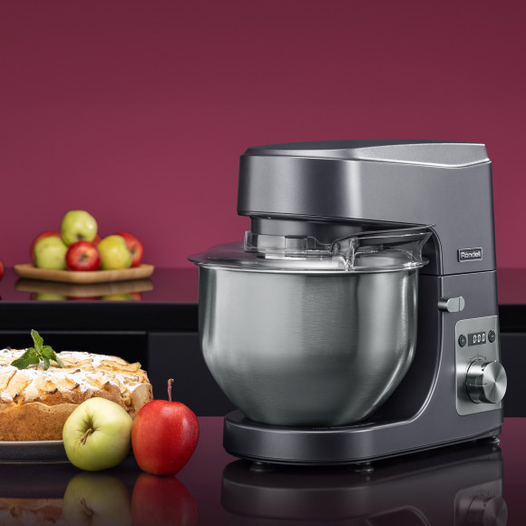 Кухонная машина Rondell RDE-1402 планетар.вращ. 2000Вт черный Кухонная машина Rondell RDE-1402 планетар.вращ. 2000Вт черный