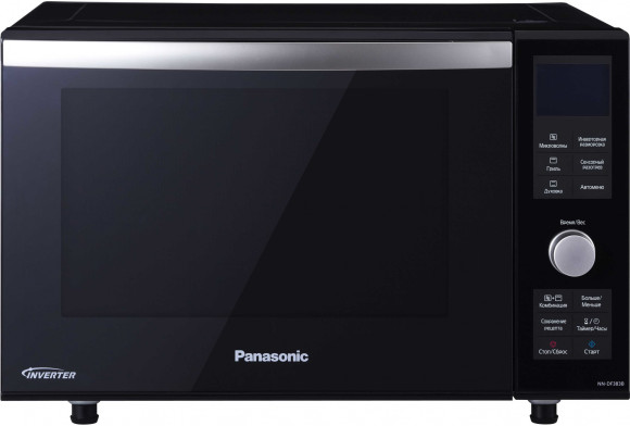 Микроволновая Печь Panasonic NN-DF383BZPE 23л. 1070Вт черный/голубой