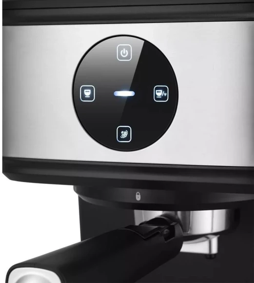 Кофеварка рожковая Kitfort КТ-7224 1100Вт нержавеющая сталь/черный Кофеварка рожковая Kitfort КТ-7224 1100Вт нержавеющая сталь/черный