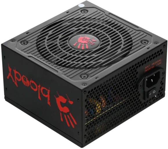 Блок питания Bloody ATX 600W BD-PS600W 80 PLUS WHITE (20+4pin) APFC 120mm fan 6xSATA RTL Блок питания Bloody ATX 600W BD-PS600W 80 PLUS WHITE (20+4pin) APFC 120mm fan 6xSATA RTL