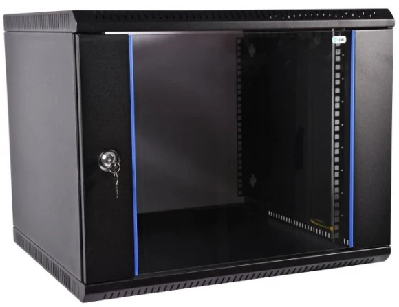 Шкаф коммутационный ЦМО ШРН-ЭКОНОМ (ШРН-Э-12.500-9005) настенный 12U 600x520мм пер.дв.стекл 75кг черный 470мм Шкаф коммутационный ЦМО ШРН-ЭКОНОМ (ШРН-Э-12.500-9005) настенный 12U 600x520мм пер.дв.стекл 75кг черный 470мм