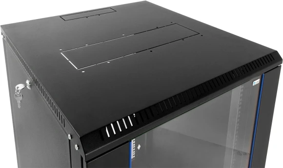 Шкаф коммутационный ЦМО ШРН-ЭКОНОМ (ШРН-Э-12.500-9005) настенный 12U 600x520мм пер.дв.стекл 75кг черный 470мм Шкаф коммутационный ЦМО ШРН-ЭКОНОМ (ШРН-Э-12.500-9005) настенный 12U 600x520мм пер.дв.стекл 75кг черный 470мм