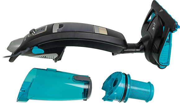 Пылесос паровой Kitfort КТ-535-1 1600Вт черный