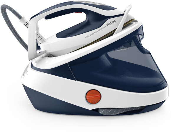 Парогенератор Tefal GV9712E0 3000Вт белый/синий