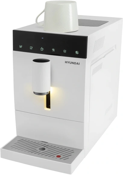 Кофемашина Hyundai HAM-4400 1350Вт белый/черный