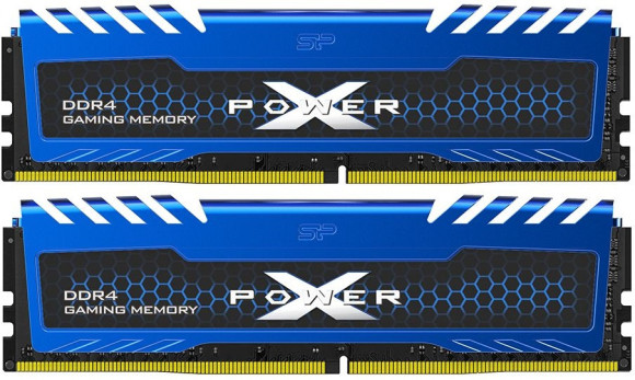 Память DDR4 2x8Gb 3600MHz Silicon Power SP016GXLZU360BDA Xpower Turbine RTL Gaming PC4-28800 CL18 DIMM 288-pin 1.35В kit single rank с радиатором Ret