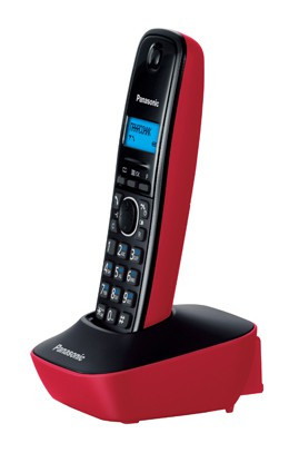 Р/Телефон Dect Panasonic KX-TG1611RUR красный/черный АОН Р/Телефон Dect Panasonic KX-TG1611RUR красный/черный АОН