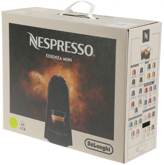 Кофемашина Delonghi Nespresso Essenza EN85.L 1260Вт лайм