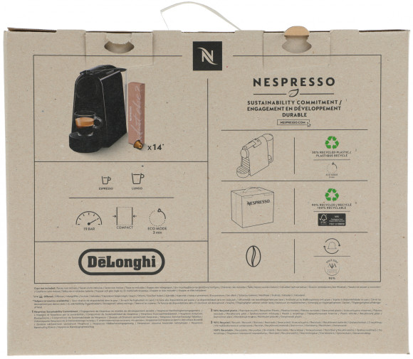 Кофемашина Delonghi Nespresso Essenza EN85.L 1260Вт лайм