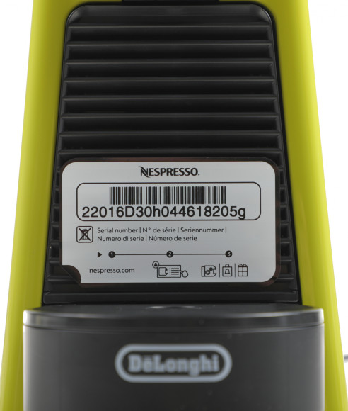 Кофемашина Delonghi Nespresso Essenza EN85.L 1260Вт лайм