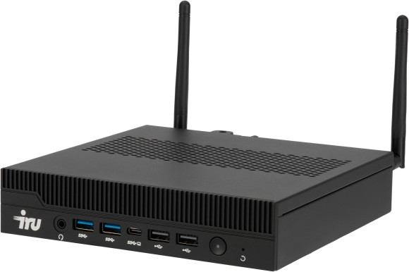 Неттоп IRU Tactio 310H6ITF i7 12700 (2.1) 32Gb SSD1Tb UHDG 770 Windows 11 Pro GbitEth WiFi BT 90W черный (RUS) (2173196)