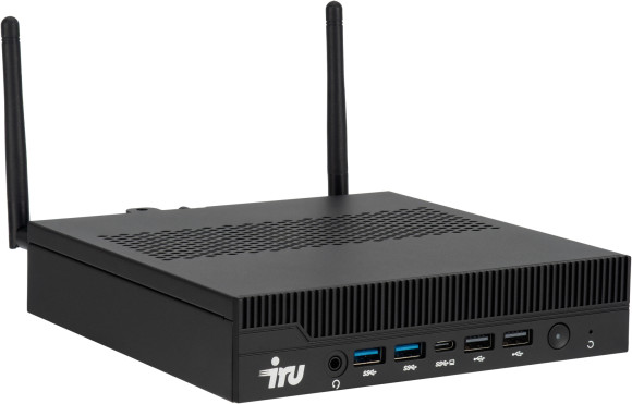 Неттоп IRU Tactio 310H6ITF i7 12700 (2.1) 32Gb SSD1Tb UHDG 770 Windows 11 Pro GbitEth WiFi BT 90W черный (RUS) (2173196)