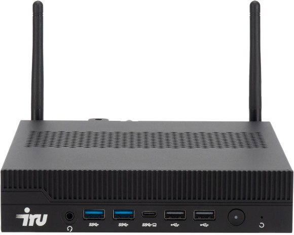 Неттоп IRU Tactio 310H6ITF i7 12700 (2.1) 32Gb SSD1Tb UHDG 770 Windows 11 Pro GbitEth WiFi BT 90W черный (RUS) (2173196)