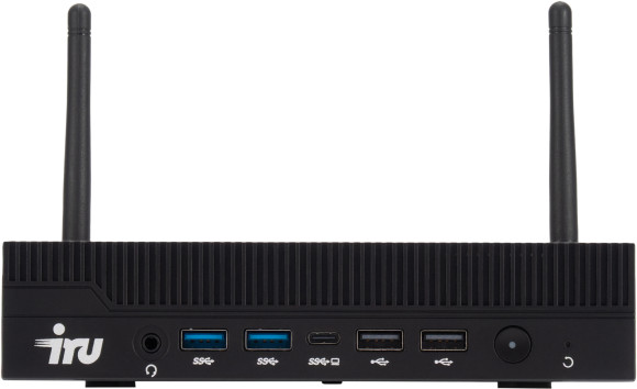 Неттоп IRU Tactio 310H6ITF i7 12700 (2.1) 32Gb SSD1Tb UHDG 770 Windows 11 Pro GbitEth WiFi BT 90W черный (RUS) (2173196)
