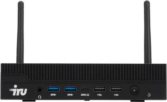 Неттоп IRU Tactio 310H6ITF i7 12700 (2.1) 32Gb SSD1Tb UHDG 770 Windows 11 Pro GbitEth WiFi BT 90W черный (RUS) (2173196)