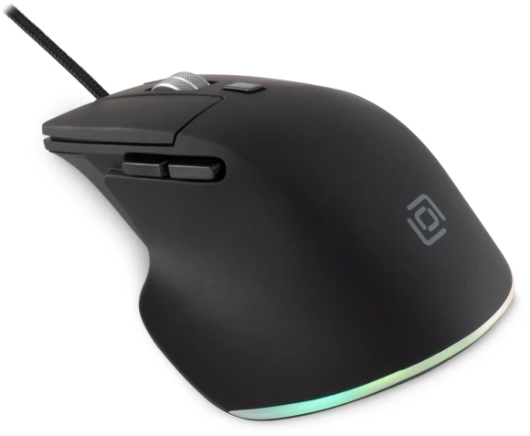 Мышь Оклик 503M черный оптическая 6400dpi silent USB для ноутбука 6but (1885417)