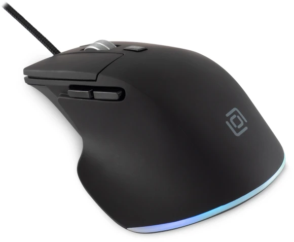 Мышь Оклик 503M черный оптическая 6400dpi silent USB для ноутбука 6but (1885417)