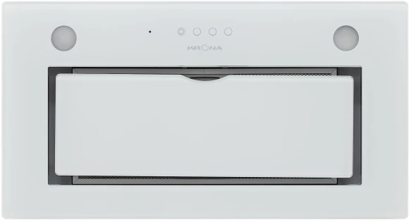 Вытяжка встраиваемая Krona Arven 600 S черный управление: сенсорное (1 мотор)