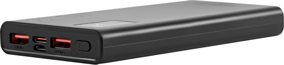 Мобильный аккумулятор Digma DGPF10A 10000mAh QC3.0/PD3.0 22.5W 3A 2xUSB-A/USB-C черный (DGPF10A22PBK)