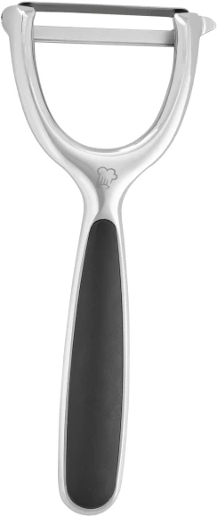 Овощечистка Rondell Stolz RD-1781 стальной/черный упак.:картонная подложка