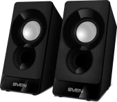 Колонки Sven 300 2.0 черный 6Вт Колонки Sven 300 2.0 черный 6Вт