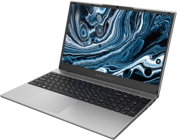 Ноутбук Digma Pro Breve Ryzen 5 Pro 5675U 8Gb SSD512Gb AMD Radeon Graphics 15.6" IPS FHD (1920x1080) Windows 11 Pro silver WiFi BT Cam 4500mAh (DN15R5-8DXW06)