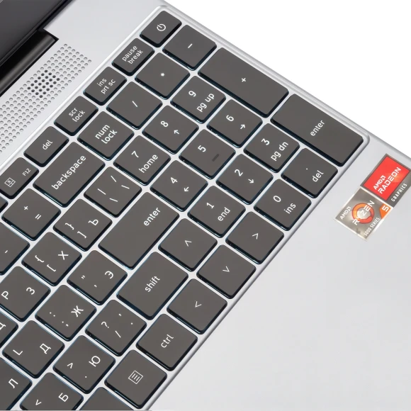 Ноутбук Digma Pro Breve Ryzen 5 Pro 5675U 8Gb SSD512Gb AMD Radeon Graphics 15.6" IPS FHD (1920x1080) Windows 11 Pro silver WiFi BT Cam 4500mAh (DN15R5-8DXW06)