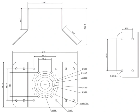 Кронштейн Dahua DH-PFA151