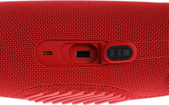 Колонка порт. JBL Charge 5 красный 40W 2.0 BT 15м 7500mAh (JBLCHARGE5RED) Колонка порт. JBL Charge 5 красный 40W 2.0 BT 15м 7500mAh (JBLCHARGE5RED)