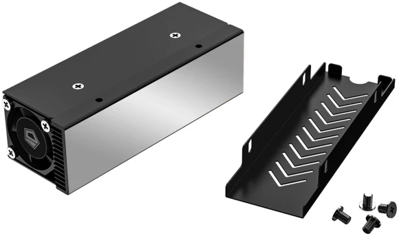 Радиатор для SSD ID-Cooling Zero M25 черный 24.6дБ алюминий Ret Радиатор для SSD ID-Cooling Zero M25 черный 24.6дБ алюминий Ret