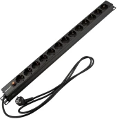 Блок распределения питания Rexant 04-0201-2 верт.размещ. 20xSchuko базовые 16A Schuko 2м Блок распределения питания Rexant 04-0201-2 верт.размещ. 20xSchuko базовые 16A Schuko 2м