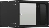 Шкаф коммутационный NTSS Lime (NTSS-WL9U5545GS-BL) настенный 9U 550x450мм пер.дв.стекл несъемн.бок.пан. 30кг черный 370мм 12кг 110град. 500мм IP20 сталь Шкаф коммутационный NTSS Lime (NTSS-WL9U5545GS-BL) настенный 9U 550x450мм пер.дв.стекл несъемн.бок.пан. 30кг черный 370мм 12кг 110град. 500мм IP20 сталь