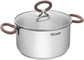 Кастрюля Rondell Etery RDS-1600 5.1л. d=24см (с крышкой) стальной Кастрюля Rondell Etery RDS-1600 5.1л. d=24см (с крышкой) стальной