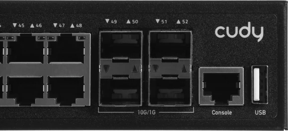 Коммутатор Cudy GS5048S4 (L3) 48x1Гбит/с 4SFP+ управляемый