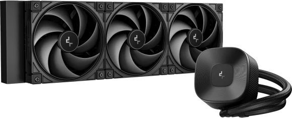 Система водяного охлаждения Deepcool LE360 V2 Zero Soc-AM5/AM4/1200/1700/1851 черный 4-pin 19-31.6dB Al 250W 1554gr Ret (R-LE360ZERO-BKLNMD-G-1) Система водяного охлаждения Deepcool LE360 V2 Zero Soc-AM5/AM4/1200/1700/1851 черный 4-pin 19-31.6dB Al 250W 1554gr Ret (R-LE360ZERO-BKLNMD-G-1)