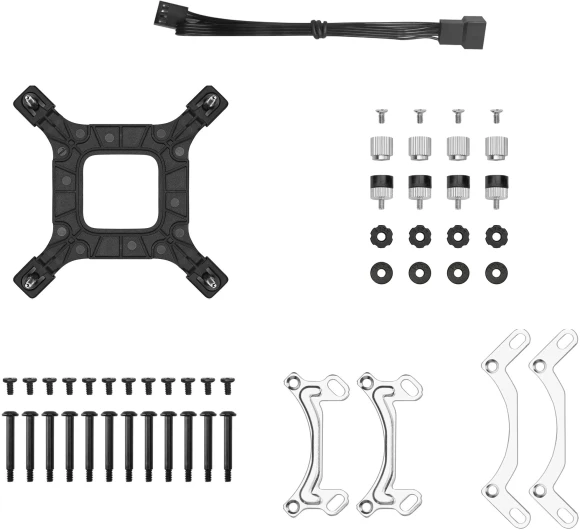 Система водяного охлаждения Deepcool LE360 V2 Zero Soc-AM5/AM4/1200/1700/1851 черный 4-pin 19-31.6dB Al 250W 1554gr Ret (R-LE360ZERO-BKLNMD-G-1) Система водяного охлаждения Deepcool LE360 V2 Zero Soc-AM5/AM4/1200/1700/1851 черный 4-pin 19-31.6dB Al 250W 1554gr Ret (R-LE360ZERO-BKLNMD-G-1)