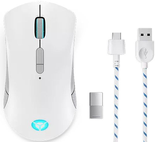 Мышь Lenovo Legion M600 черный оптическая 16000dpi беспров. BT/Radio USB 9but (GY50X79385)