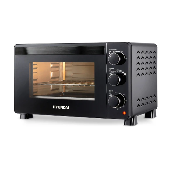 Мини-печь Hyundai MIO-HY080 23л. 1500Вт черный