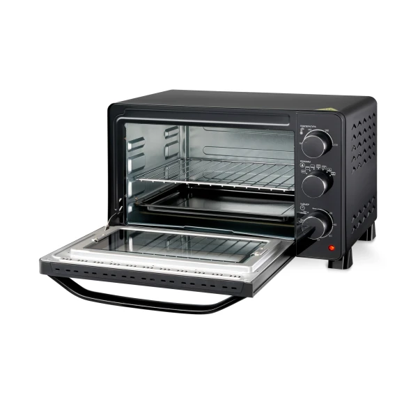 Мини-печь Hyundai MIO-HY080 23л. 1500Вт черный