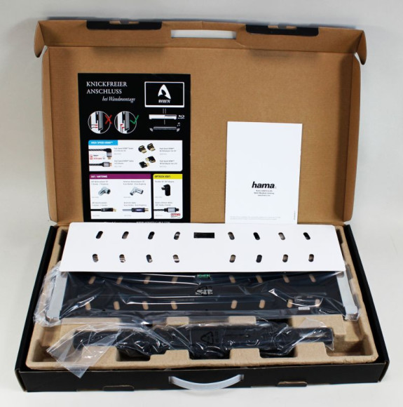 Кронштейн для телевизора Hama Tilt TV Premium черный 32"-65" макс.35кг настенный Кронштейн для телевизора Hama Tilt TV Premium черный 32"-65" макс.35кг настенный