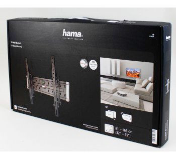 Кронштейн для телевизора Hama Tilt TV Premium черный 32"-65" макс.35кг настенный Кронштейн для телевизора Hama Tilt TV Premium черный 32"-65" макс.35кг настенный